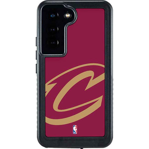 NBA Cleveland Cavaliers Large Logo Galaxy S24 Waterproof Case